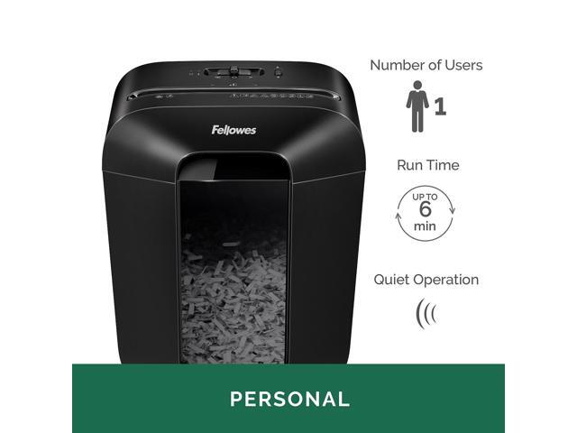 Fellowes Powershred LX85 12-Sheet Cross Cut Personal Paper Shredder (FEL4400401)