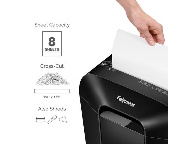 Fellowes Powershred LX85 12-Sheet Cross Cut Personal Paper Shredder (FEL4400401)