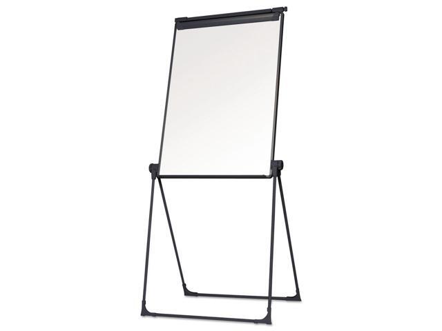MasterVision Folds-to-a-Table Melamine Easel 28 1/2 x 37 1/2 White Steel/Laminate EA14000583MV