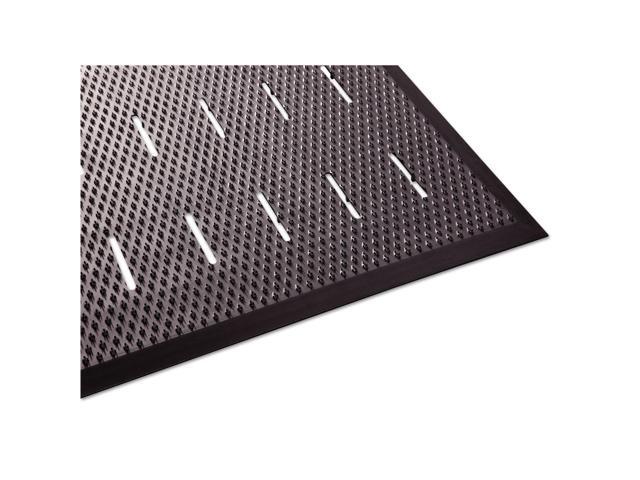 Guardian Free Flow Comfort Utility Floor Mat 36 x 48 Black 34030401