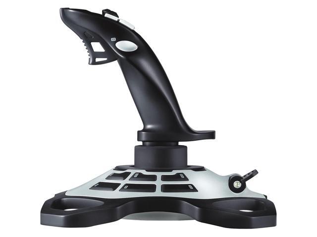 Logitech Extreme 3D Pro Joystick with Precision Twist Rudder Control for PC/Mac Cable Connectivity Black (963290-0403)