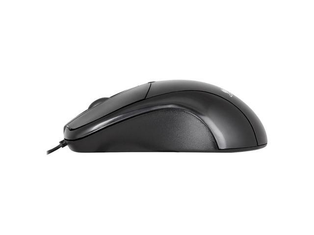 Urban Factory BIG CRAZY Wired Ambidextrous Optical USB Mouse Black (BCM01UF) UBFBCM01UF