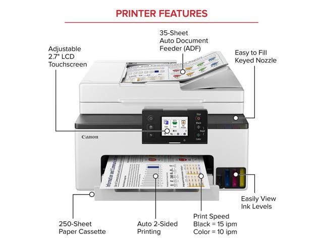 Canon MAXIFY GX2020 Inkjet Printer Print Scan Copy Fax (6171C002)