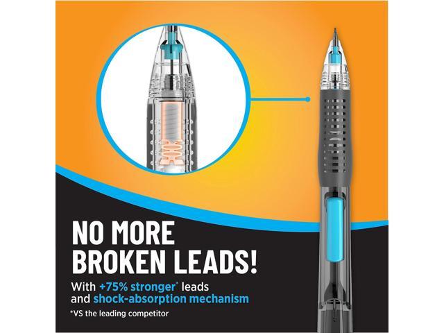 BIC Break-Resistant Mechanical Pencils 0.7mm #2 Medium Lead 4/Pack (MV7PRP4-BLK)