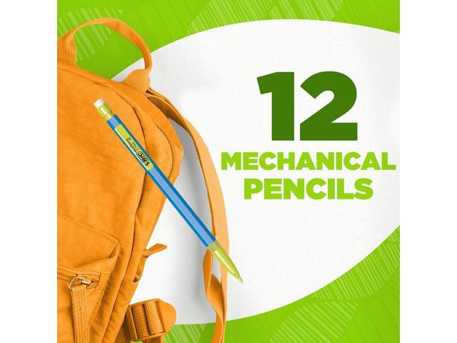 BIC Ecolutions Mechanical Pencils 0.7mm #2 Medium Lead Dozen (MPE12-BLK)