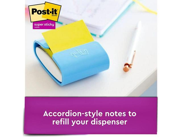 Post-it Super Sticky Pop-up Notes 3' x 3' Summer Joy Collection 90 Sheet/Pad 10 Pads/Pack (R330-10SSJOY)