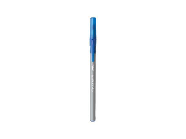 BIC Round Stic Grip Xtra Comfort Ballpoint Pen Medium Point Blue Ink 24/Box 6 Boxes/Pack (GSMG144E-BLU)
