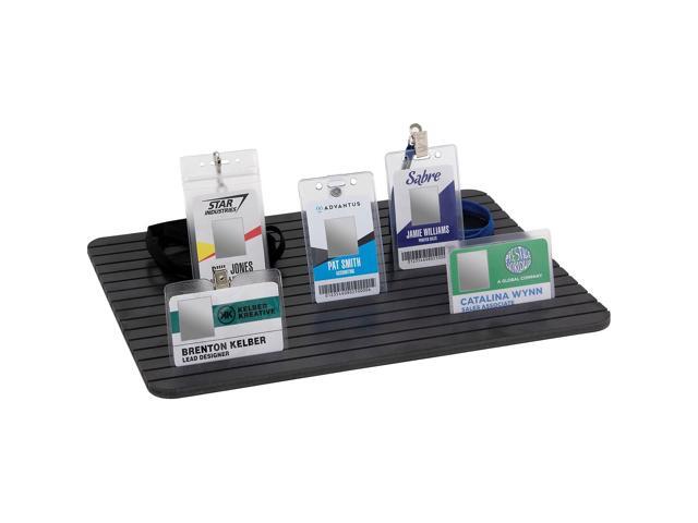 Advantus ID Badge Tray Black (97583)