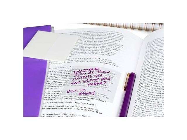 Post-it Transparent Notes 2-7/8' x 2-7/8' 36 Sheets/Pad 1 Pad/Pack (600-TRSPT)