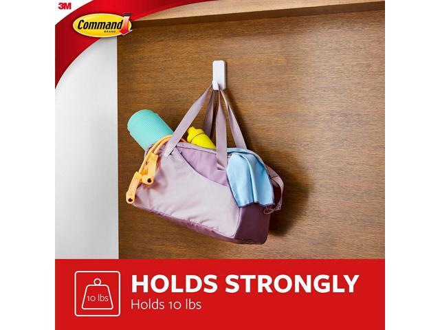Command X-Large Utility Hooks White 2/Pack (17010-2ES)