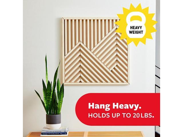Command Picture Hanging Strips Black 4 Pairs/Pack (17217BLK-ES)