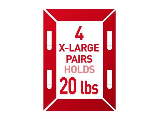 Command X-Large Picture Hanging Strips Black 16/Pack (17217BLK-16NA)