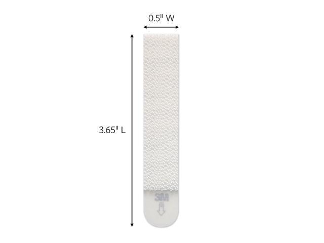 Command Narrow Picture Hanging Strips Value Pack White 12 Pairs of Strips/Pack (17207-12ES)
