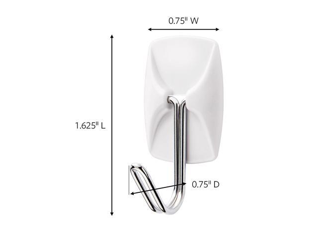 Command Small Wire Hooks White 22 Hooks/Pack (17067-22NA)