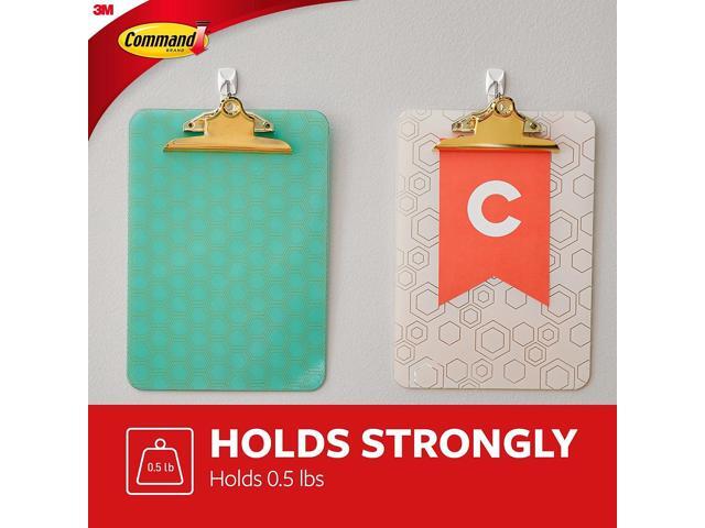 Command Small Wire Hooks White 22 Hooks/Pack (17067-22NA)