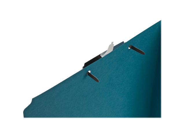 Officemate Self-Adhesive Prong Fasteners, Enamel Finish, 1 inch Capacity, 2.75 Inch Base, Box of 100 (99875), Matte Brown