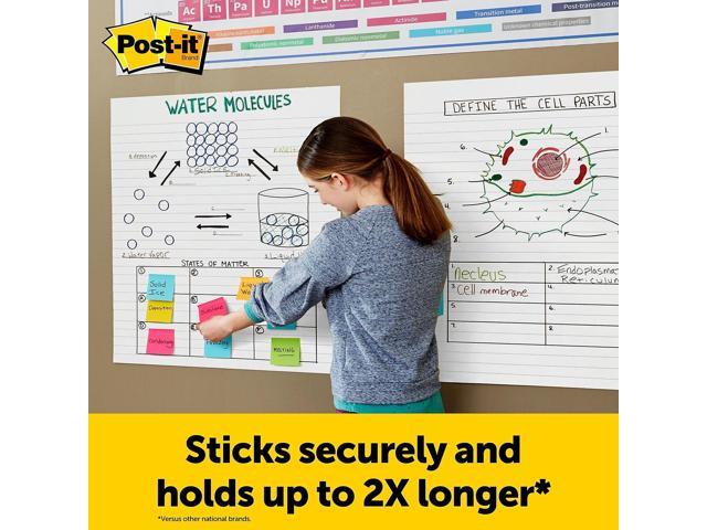 Post-it Super Sticky Wall Easel Pad 25' x 30' Lined 30 Sheets/Pad 6 Pads/Pack (561WL-VAD-6PK)