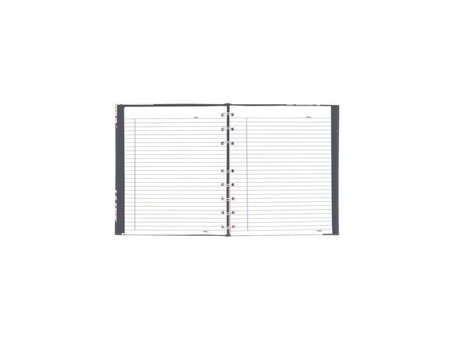 Blueline Pink Daisy NotePro Professional Notebooks 7.25' x 9.25' College Ruled 75 Sheets Gray/Silver (A6016.01)