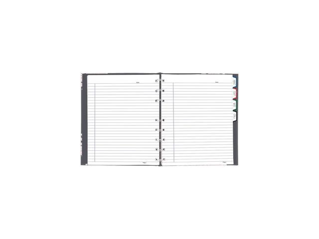 Blueline Pink Daisy NotePro Professional Notebooks 7.25' x 9.25' College Ruled 75 Sheets Gray/Silver (A6016.01)