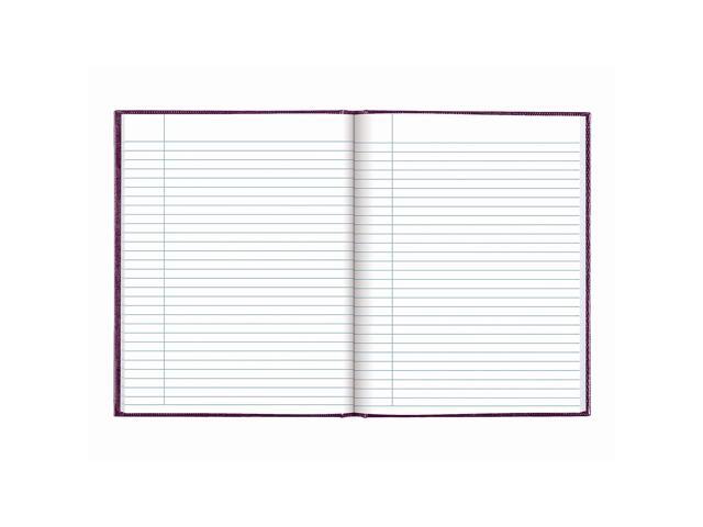 Blueline Hardcover Executive Journal 7.25' x 9.25' Wide-Ruled Grape 144 Pages (A7.RAS)