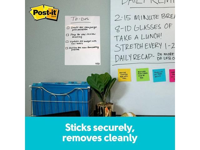 Post-it Dry Erase Sheets 7' x 11.3' 3/Pack (DEFSHEETS-3PK)
