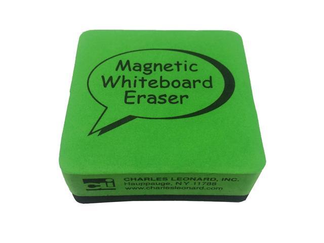 CLI Dry Erase Whiteboard Magnetic Eraser 2'x 2' Green/Black CHL74542-3