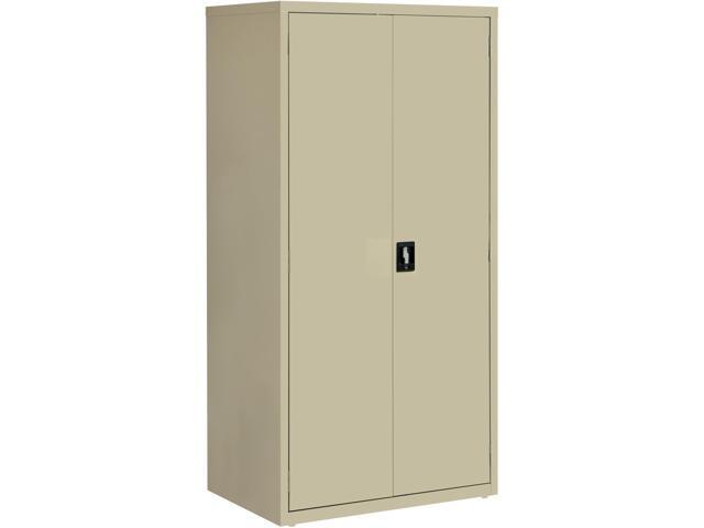 Lorell Storage Cabinet 24&#39;x36&#39;x72&#39; Putty 34412