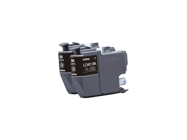 Brother - Genuine LC401XL2PK High Yield 2-Pack Ink Cartridges - Black - image 5