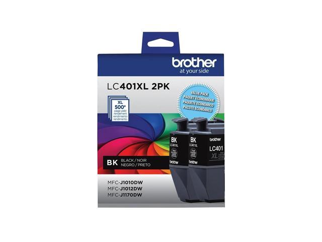 Brother - Genuine LC401XL2PK High Yield 2-Pack Ink Cartridges - Black - image 6
