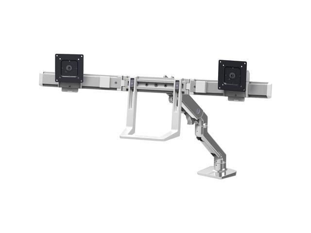 Ergotron HX DESK DUAL MONITOR ARM, Polished Aluminum - image 8
