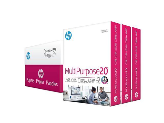 HP MultiPurpose20 Paper 96 Bright 20lb 8.5 x 11 112530