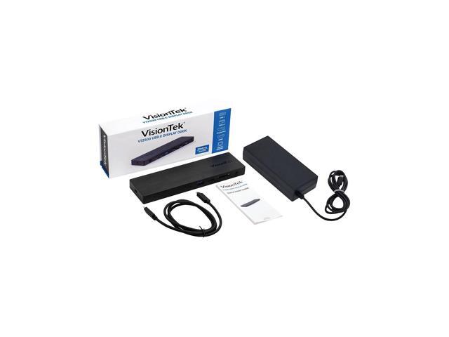 VisionTek VT2500 USB-C Docking Station - Multi Display MST Dock 85W Power Delivery - image 5