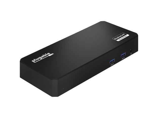 Plugable 12-in-1 USB-C Triple Monitor Docking Station, 100W Laptop Charging - image 8