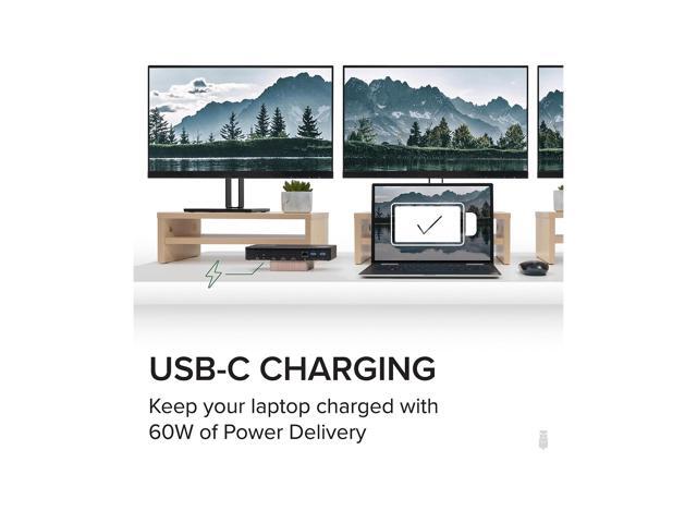 Plugable 12-in-1 USB-C Triple Monitor Docking Station, 100W Laptop Charging - image 11