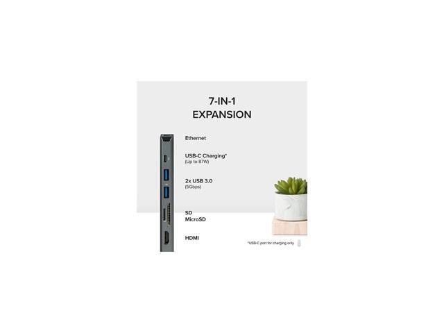 Plugable 7-in-1 Hub USB-C with Ethernet - image 9