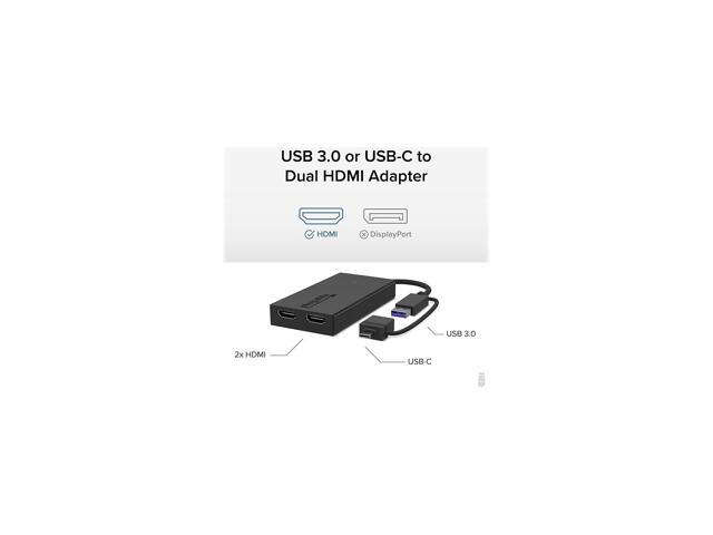 Plugable USB-C or USB 3.0 to Dual HDMI Adapter - image 9