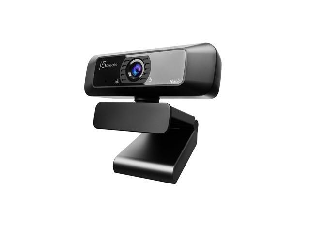 j5create - USB HD Webcam with 360° Rotation - Black - image 12