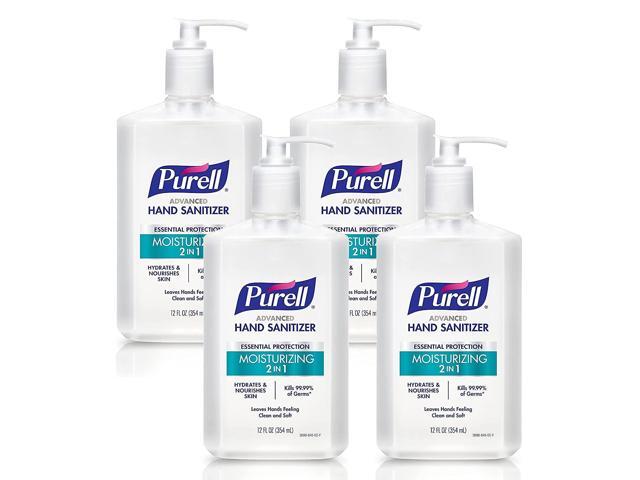 PURELL 2in1 Moisturizing Advanced Gel Hand Sanitizer 12 oz 12/Carton (3698-12 CT)