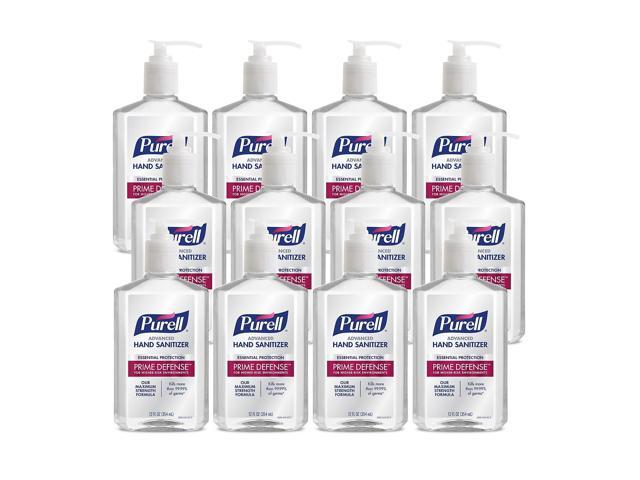 PURELL Advanced Prime Defense 85% Alcohol Gel Hand Sanitizer 12 oz. 12/Carton (3699-12 CT)
