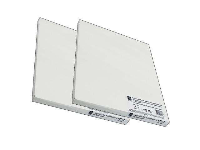 C-Line Plain Paper Copier Transparency Film Clear 8.5' x 11' 50 Sheets/Pack 2/Packs (CLI60727-2) photo