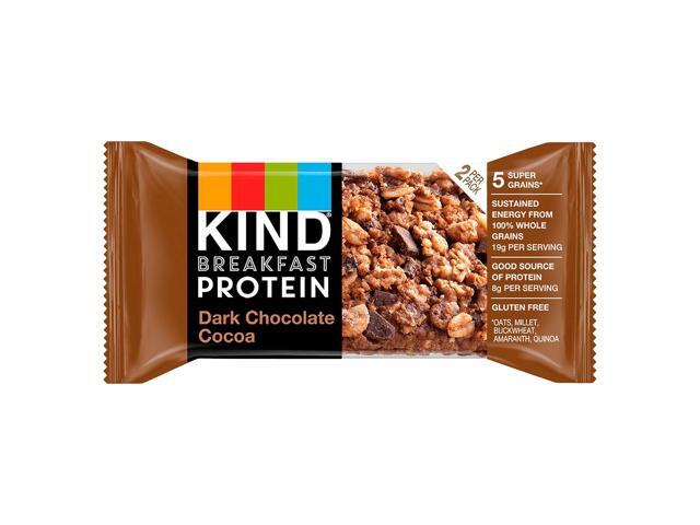 KIND Gluten-Free Dark Chocolate Cocoa Protein Breakfast Bar 0.88 oz. 6 Bars/Box (41936) PHW41936