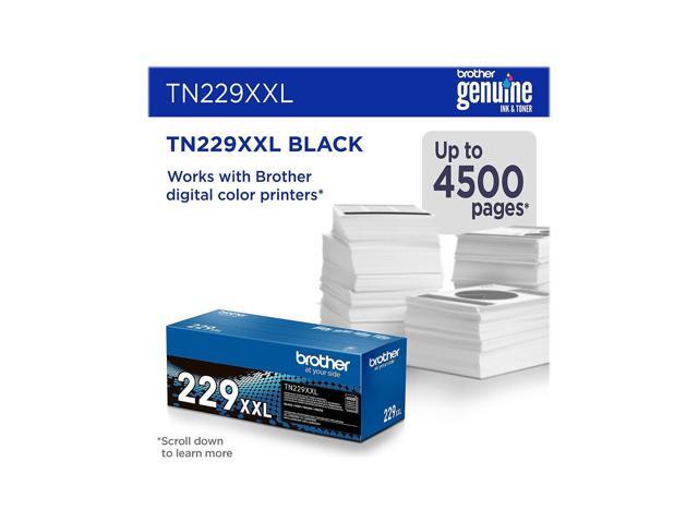 Brother Genuine TN229XXLBK Super High-yield Black Toner Cartridge