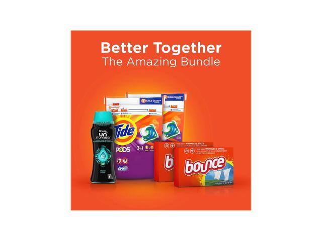 Tide Downy and Bounce Laundry Care 5-Item Bundle Spring Meadow/Fresh/Outdoor Fresh (79822) 12777/79822