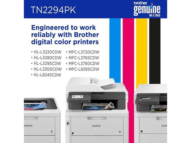 Brother - TN229 4-Pack Standard-Yield Toner Cartridges - Black/Cyan/Magenta/Yellow - image 4