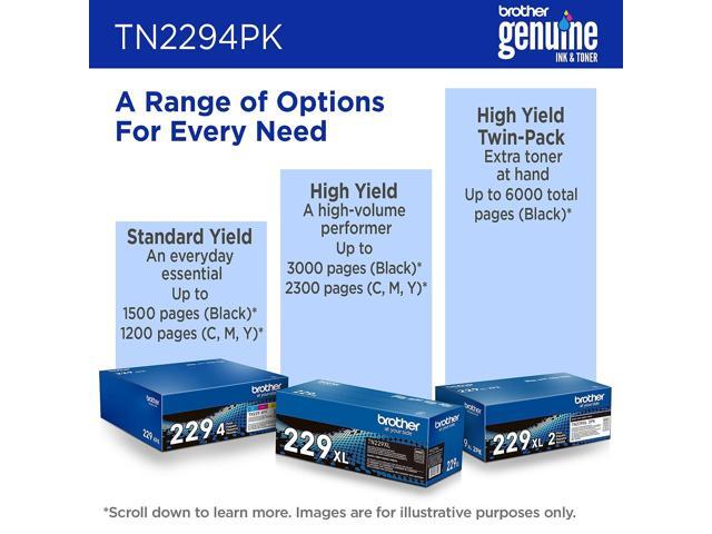 Brother - TN229 4-Pack Standard-Yield Toner Cartridges - Black/Cyan/Magenta/Yellow - image 6