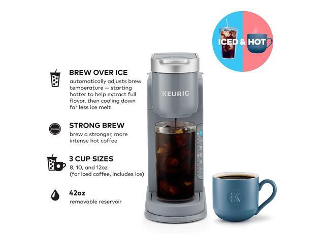 Keurig - K-Iced Single Serve K-Cup Pod Coffee Maker - Gray - image 4