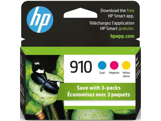 HP - 910 3-Pack Standard Capacity Ink Cartridges - Cyan/Magenta/Yellow - image 2
