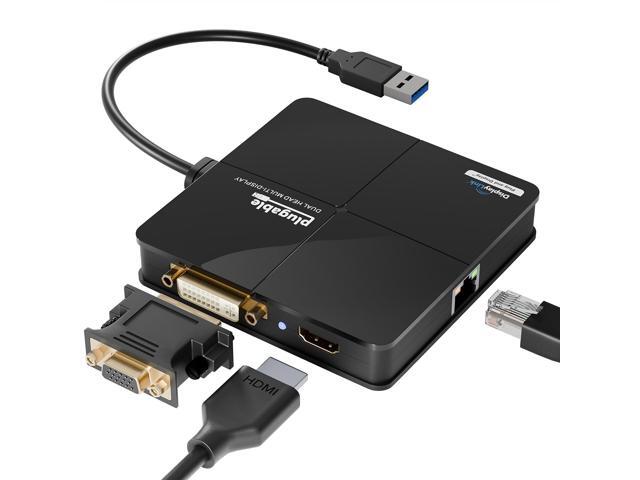 Plugable USB 3.0 Universal Mini Laptop Docking Station - image 6