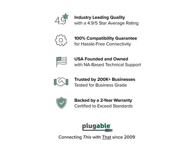 Plugable USB 3.0 Universal Mini Laptop Docking Station - image 11