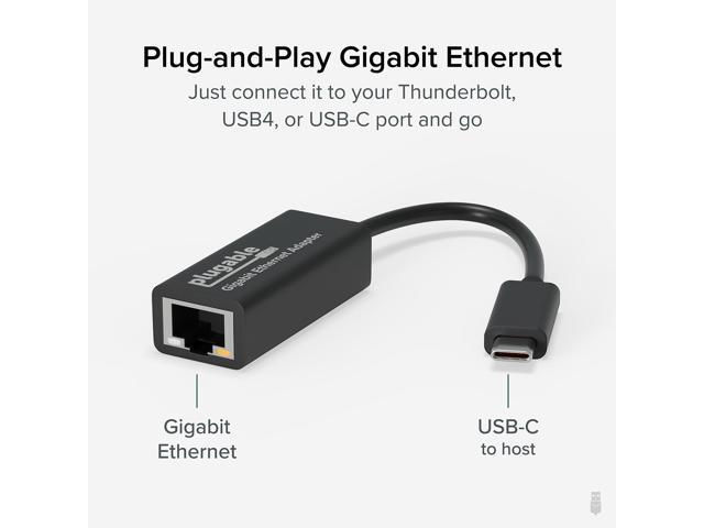 Plugable USB-C to Ethernet Adapter, Fast and Reliable Gigabit Connection - image 7